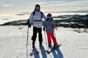 Alan Thompson and his daughter Elise.