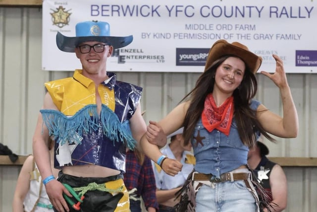 Rally Shield success for hosts Berwick Young Farmers club at county event
