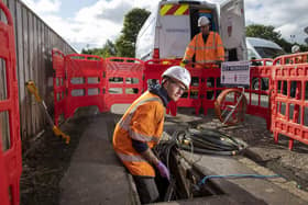 £4.9m was spent installing the new fibre optic cables in Blyth.