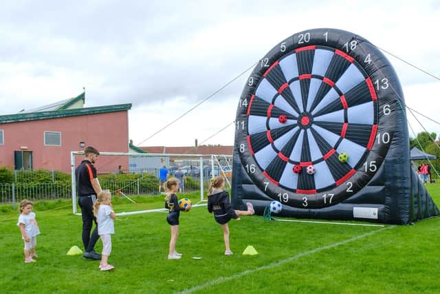 There were plenty of family activities at the event. (Photo by Roy Smith/Ashington Town Council)