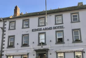 The Kings Arms Hotel on Hide Hill, Berwick. Picture by Canon Alan Hughes.