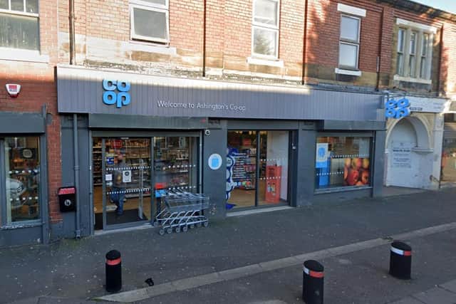 The robbery took place at the Co-op on Milburn Road. (Photo by Google)
