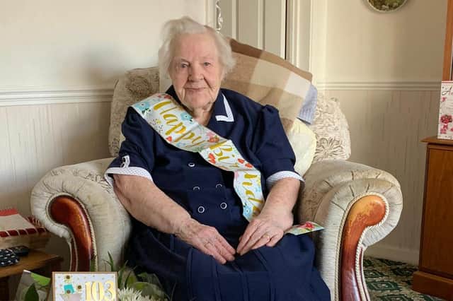 Alice recently celebrated her 103rd birthday.