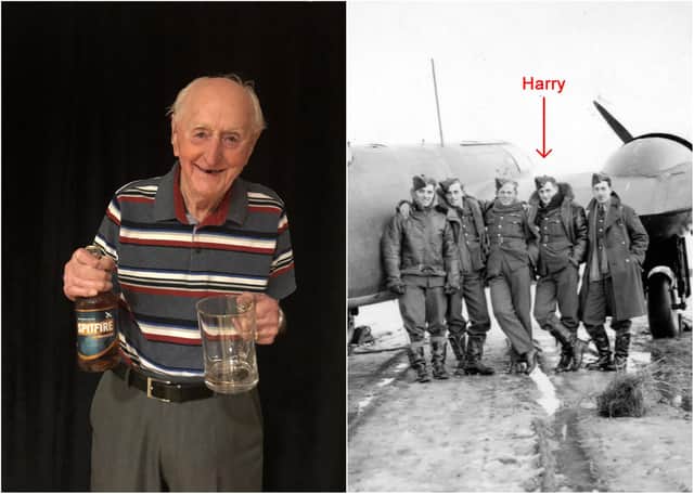 World War Two RAF pilot Harry Garthwaite is speaking to members of Alnwick Macular Society.