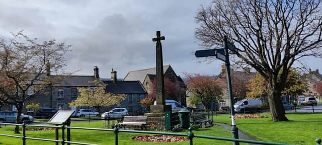 The Armstrong Cross in Rothbury.