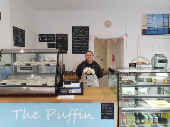Owner of The Puffin, Hannah Maughan.