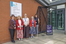 The PCC visiting the new Safe Haven centre in Westgate Road, Newcastle known as ‘Nook'.