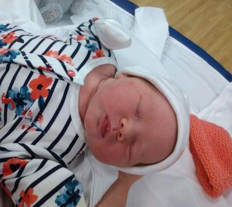Rosa Charlotte May Withington was born at 8.45am on Christmas morning