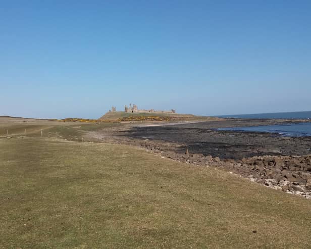 The walk from Craster to Dunstanburgh Castle.