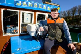 Jack Grieve runs the Janreen with a two-person crew.