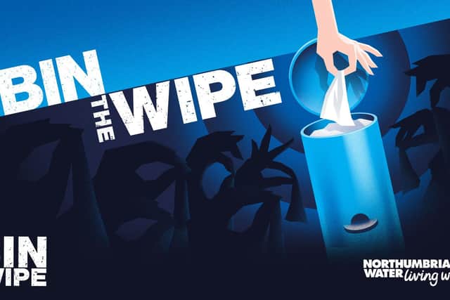 The Bin the Wipe campaign aims to stop people from flushing wipes for good.