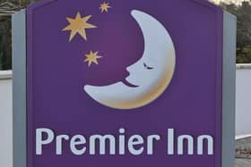 A Premier Inn logo