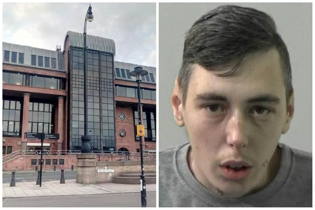 Leighton Oliver was jailed for four years following his appearance at Newcastle Crown Court.