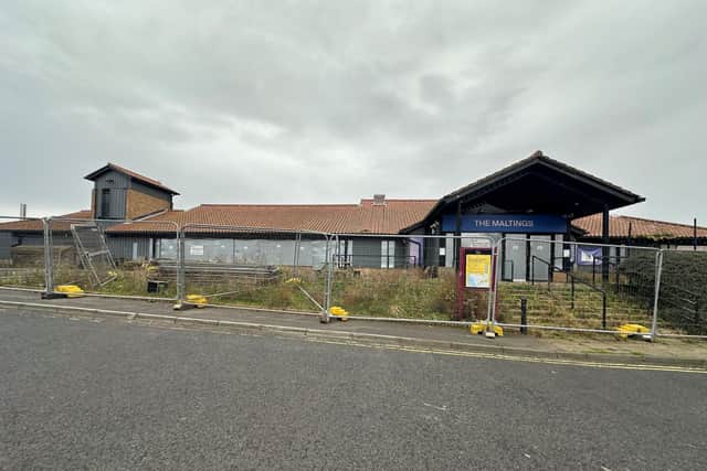 The Maltings site in Berwick.