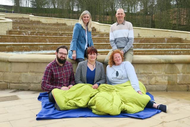 Business bosses are being urged to sign up for the CEO Sleepout at The Alnwick Garden.