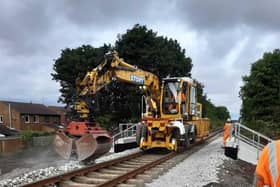 Work has started on the Northumberland Line, which is expected to be carrying passengers by the end of next year.