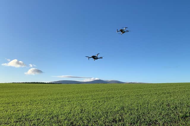 Drone Ag are based at Harehope Farm.