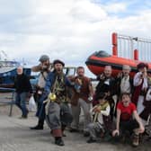 A team of pirates spent the day fundraising for the RNLI at the event. (Photo by RNLI/Richard Martin)