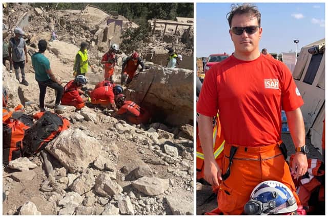 Jamie Pattison has been deployed to Morocco. (Photo by Jamie Pattison)