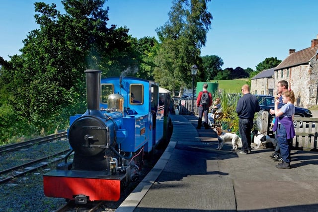 On Ford and Etal Estates, the Heatherslaw Light Railway is a 15-inch gauge railway that operates on a 4.5-mile round trip.