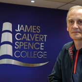 Neil Rodgers, executive head at James Calvert Spence College in Amble.
Picture by Jane Coltman