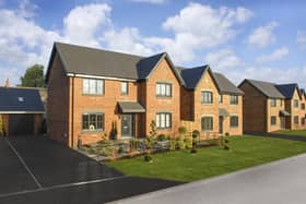 CGI street scene of The Withers development in the Stannington area, where buyers can save up to £12,000.