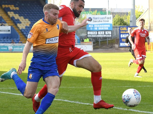 Potter scored five goals in 37 appearances for Mansfield before his release in 2018. He then dropped into non-league and is now at Oxford City.