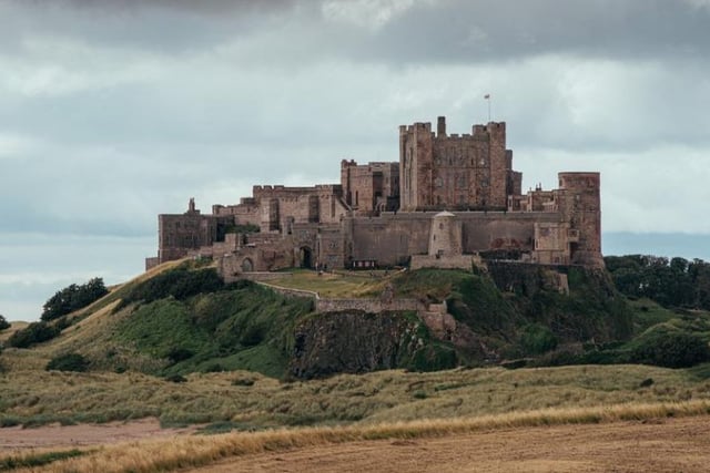 Once known as Bebbanburg and arguably the counties most imposing stronghold, Bamburgh castle was built on top of a black crag of volcanic dolerite, and part of the Whin Sill. The castle is owned today by the Armstrong family and is the UK’s largest inhabited castle.