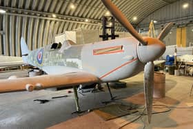A Spitfire replica is coming to Northumberland Woodland Burials and Crematorium at Eshott.