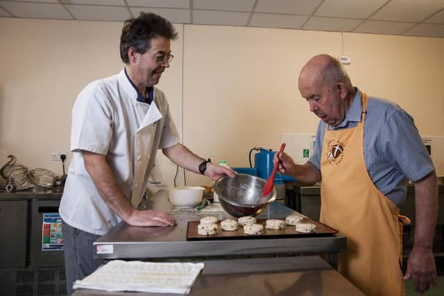 The centre operates a social enterprise baking artisan bread.