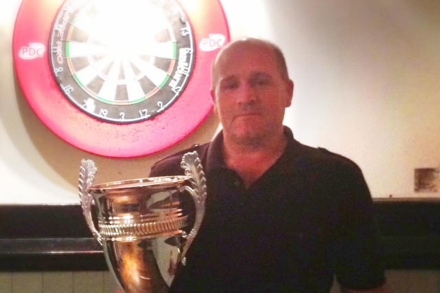 2012 Darts League Singles Champion Ritchie Robson.