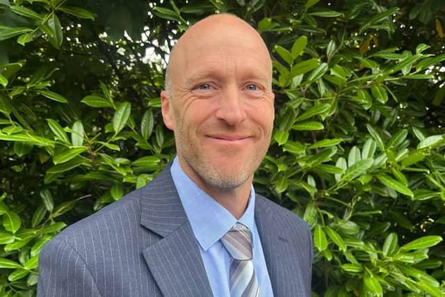 Jon Wilcox, the new Longridge Towers School headteacher.