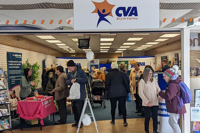 Community and Voluntary Action Blyth Valley's former hub at Keel Row Shopping Centre. (Photo by CVA)