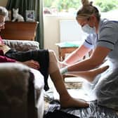 Care home places in Northumberland are at a record low