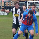 Skipper Jake Lowes led his team to success against North Shields and had a hand in the first goal.