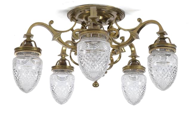 Light fittings from RMS Olympic.