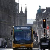 The Go North East Q3 bus in Newcastle city centre. Photo: NCJ Media.