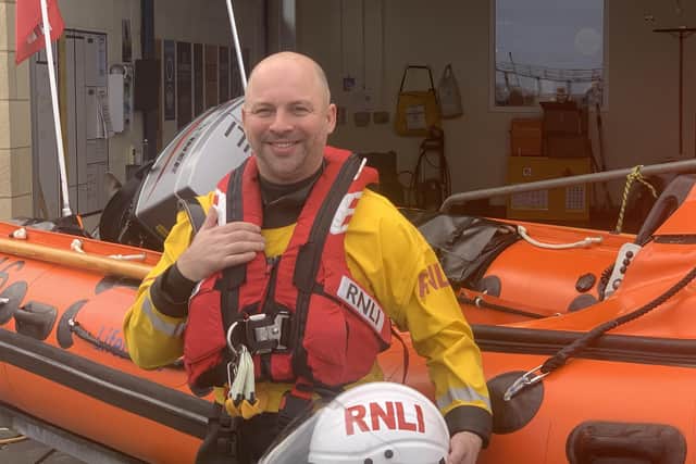 Paul Whittle is the latest volunteer crew member to complete his training.