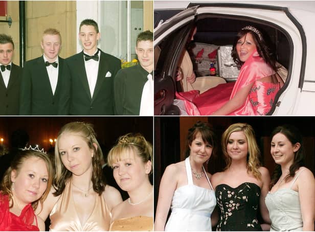 Coquet High School students at their 2007 prom.