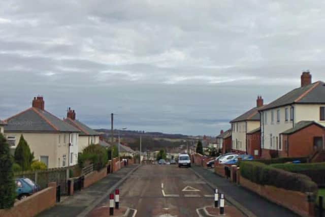 The collision happened in Lower Barresdale in Alnwick. Image copyright Google Maps.