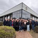 Regional managers and sales team members from 14 different countries gathered at CMP Products’ Cramlington HQ. (Photo by CMP)