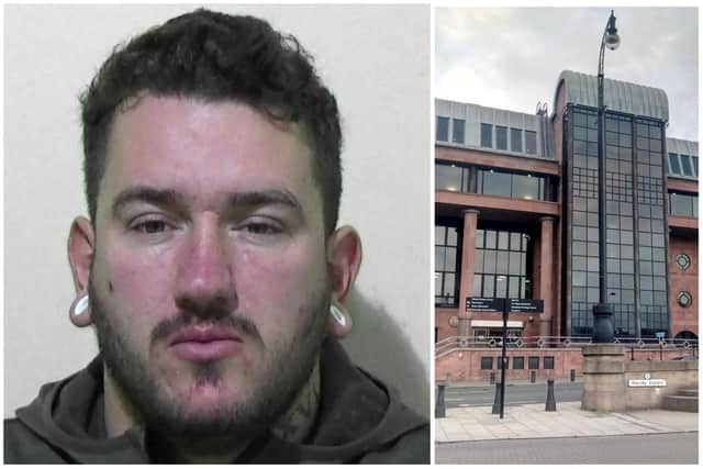 Ryan James of Hawthorn Road, Ashington, denied two counts of possessing criminal property but was convicted after trial.