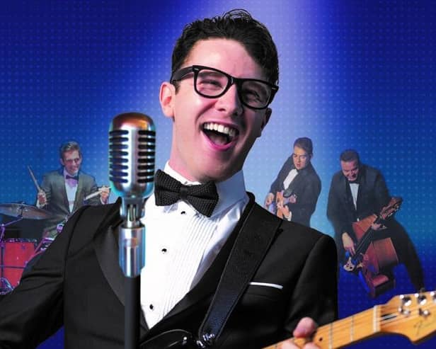 Buddy Holly and The Cricketers will be performing at The Maltings tomorrow (Thursday).