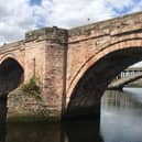 A picture of Berwick Old Bridge taken by Alan Hughes in July this year.