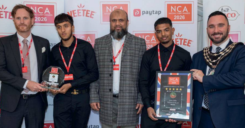 Northumberland takeaway wins National Curry Award at House of Lords ...