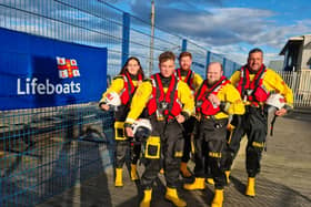 The latest recruits at RNLI Blyth. (Photo by RNLI/Terry Healy)