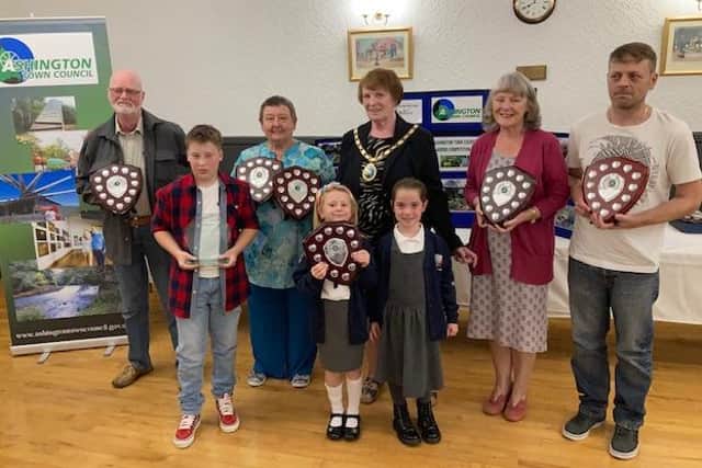The winners at this year's Ashington Gardens Competition.