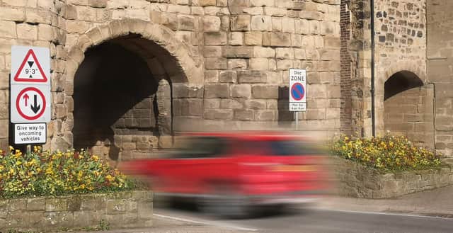 Temporary 20mph restrictions come into force in Alnwick from Monday October 19.