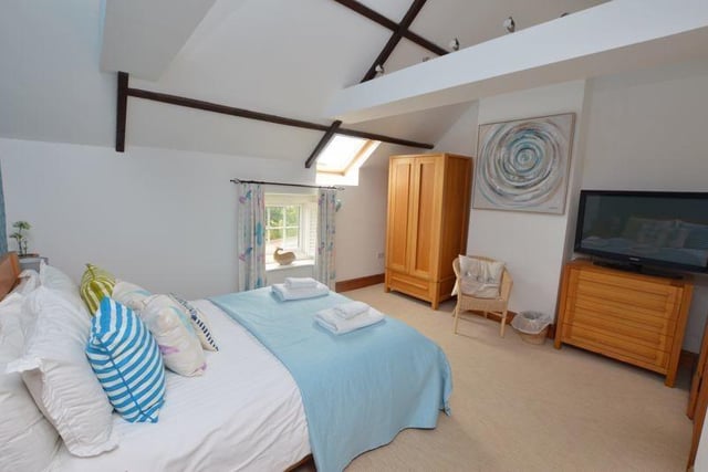 There are four double bedrooms, two of which are en suite.