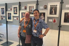 Exhibition organisers from Down's Syndrome North East.